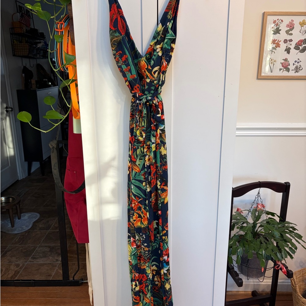 Iris Multicolor Floral Jumpsuit